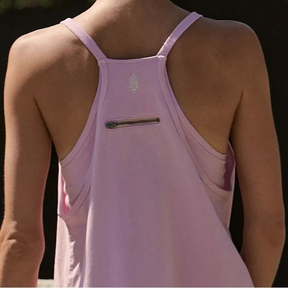 Free People Hot Shot Mini Dress Orchid Light Purple Size Large NWT - Picture 9 of 13